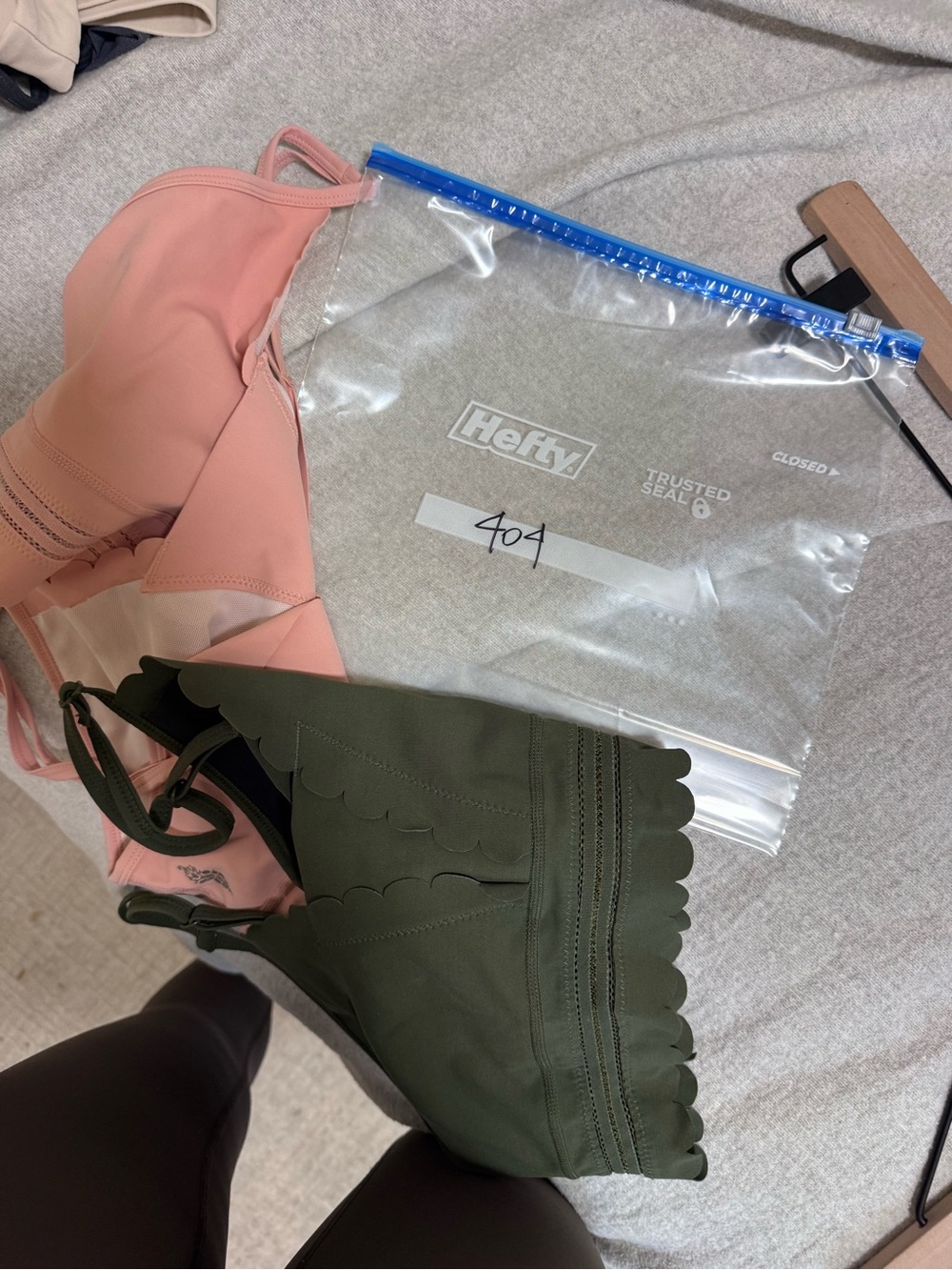 FP Movement by Free People Olive Scallop Bralette - Picture 4 of 4